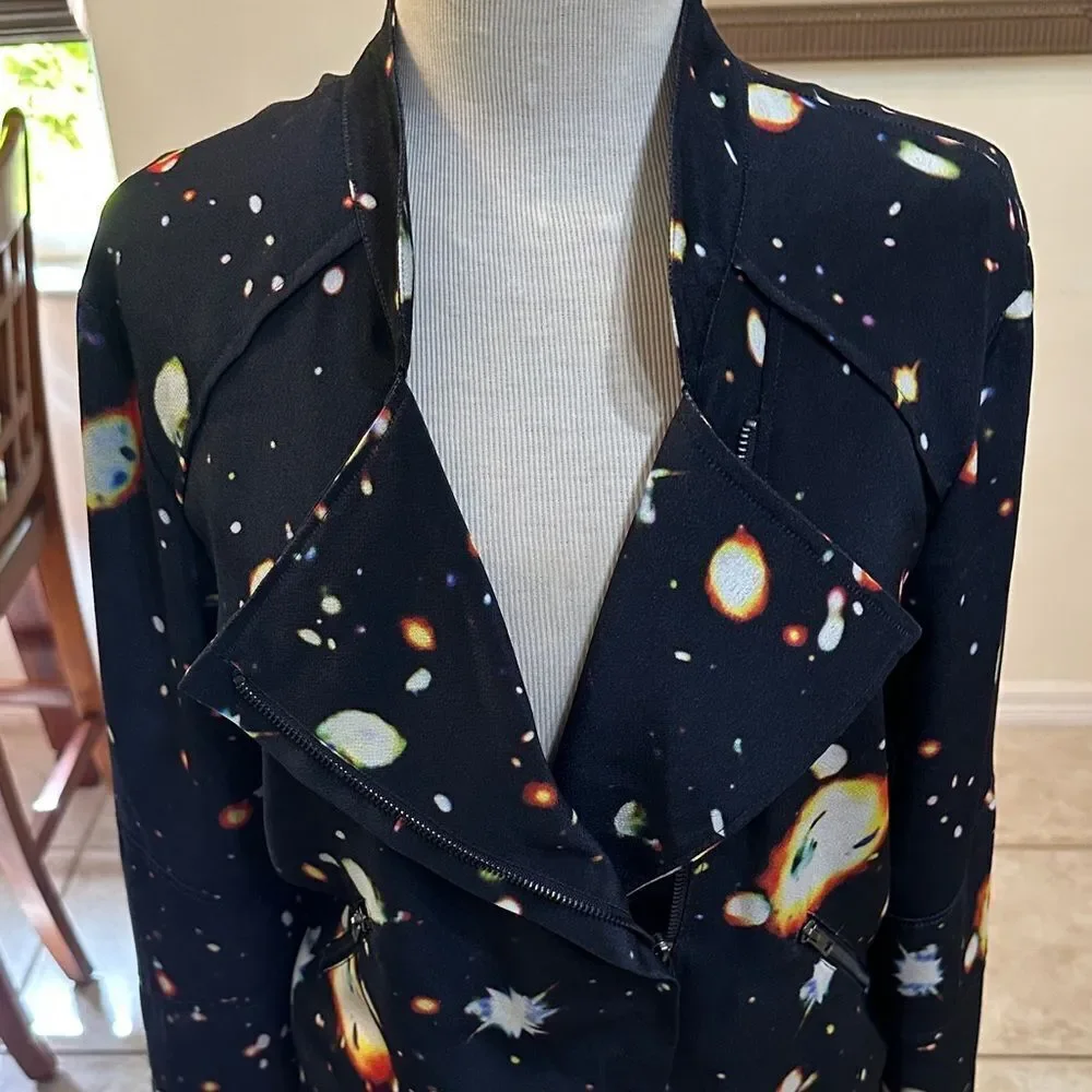 NWT MADE for IMPULSE Galaxy Print Jacket Size XL